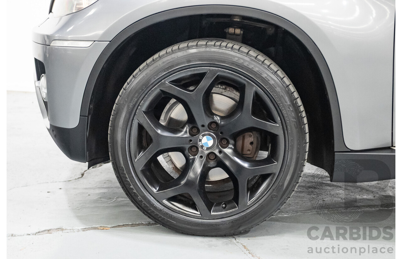 05/2012 BMW X6 xDrive35i (AWD) E71 MY12 4D Coupe Space Gray Metallic Turbo 3.0L