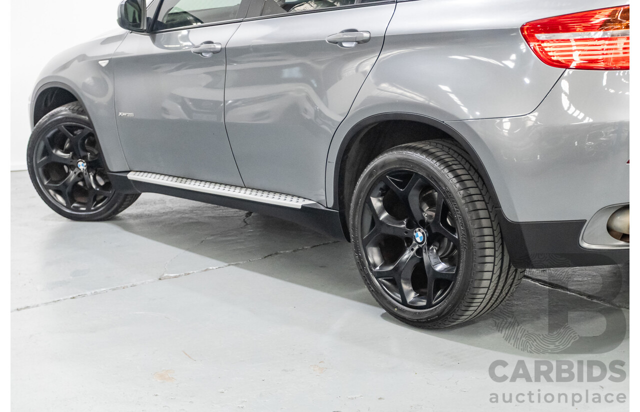 05/2012 BMW X6 xDrive35i (AWD) E71 MY12 4D Coupe Space Gray Metallic Turbo 3.0L