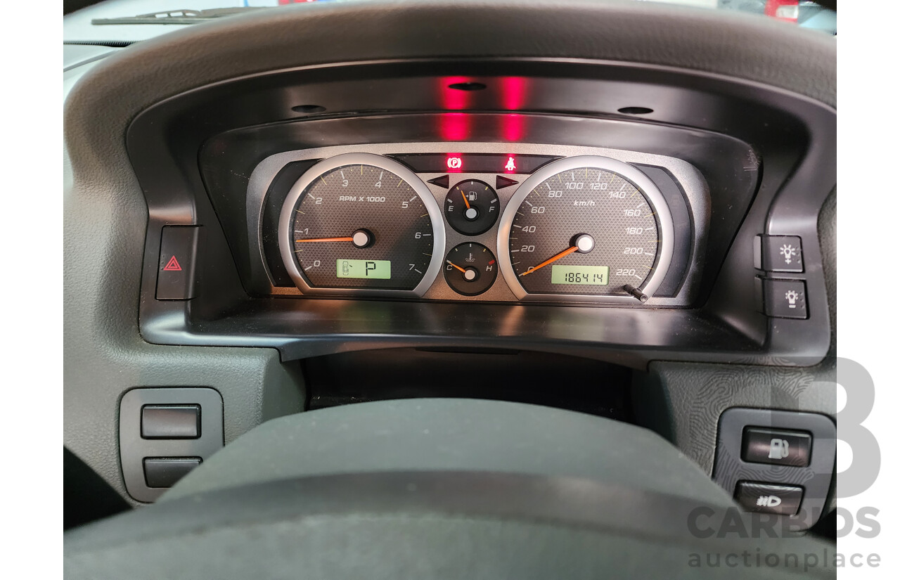 09/2007 Ford Territory TS (4x4) SY 4d Wagon White 4.0L