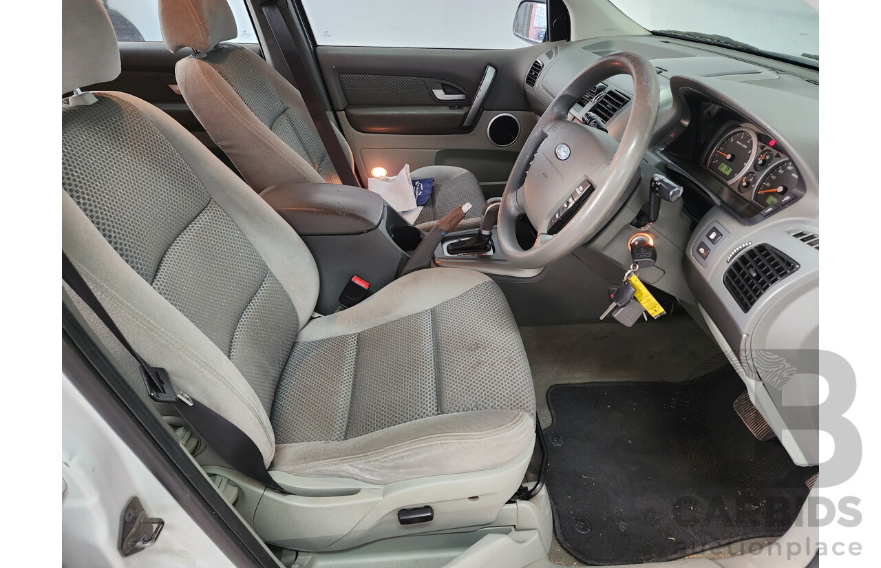 09/2007 Ford Territory TS (4x4) SY 4d Wagon White 4.0L