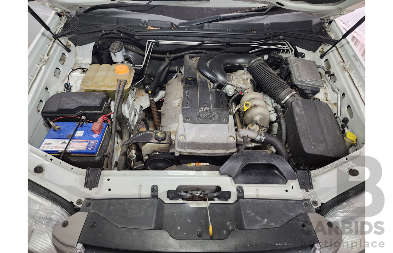 09/2007 Ford Territory TS (4x4) SY 4d Wagon White 4.0L
