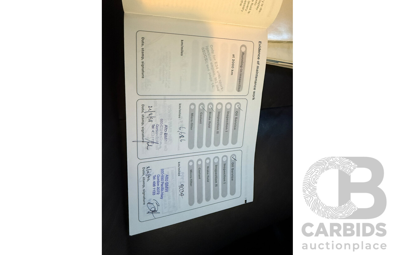 09/1996 BMW 528i Sedan Grey 2.8L
