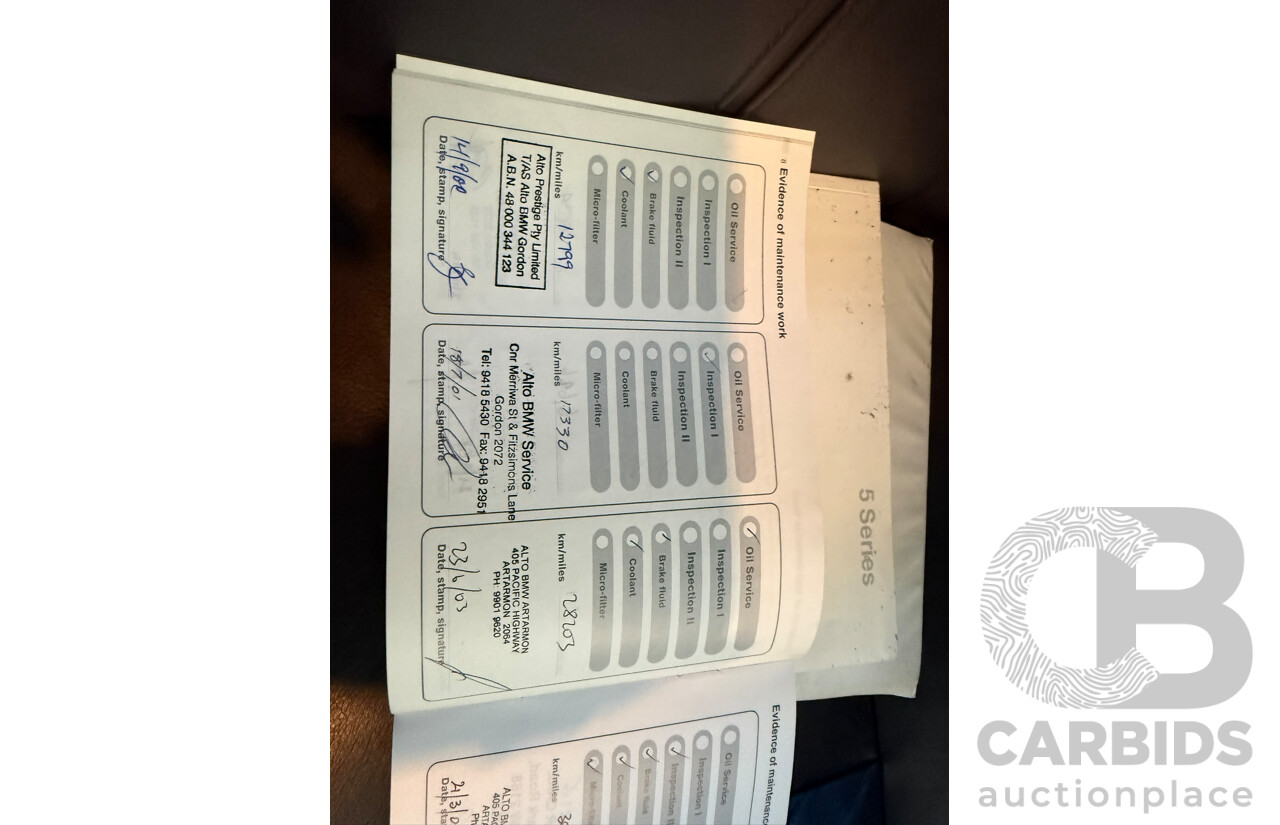09/1996 BMW 528i Sedan Grey 2.8L
