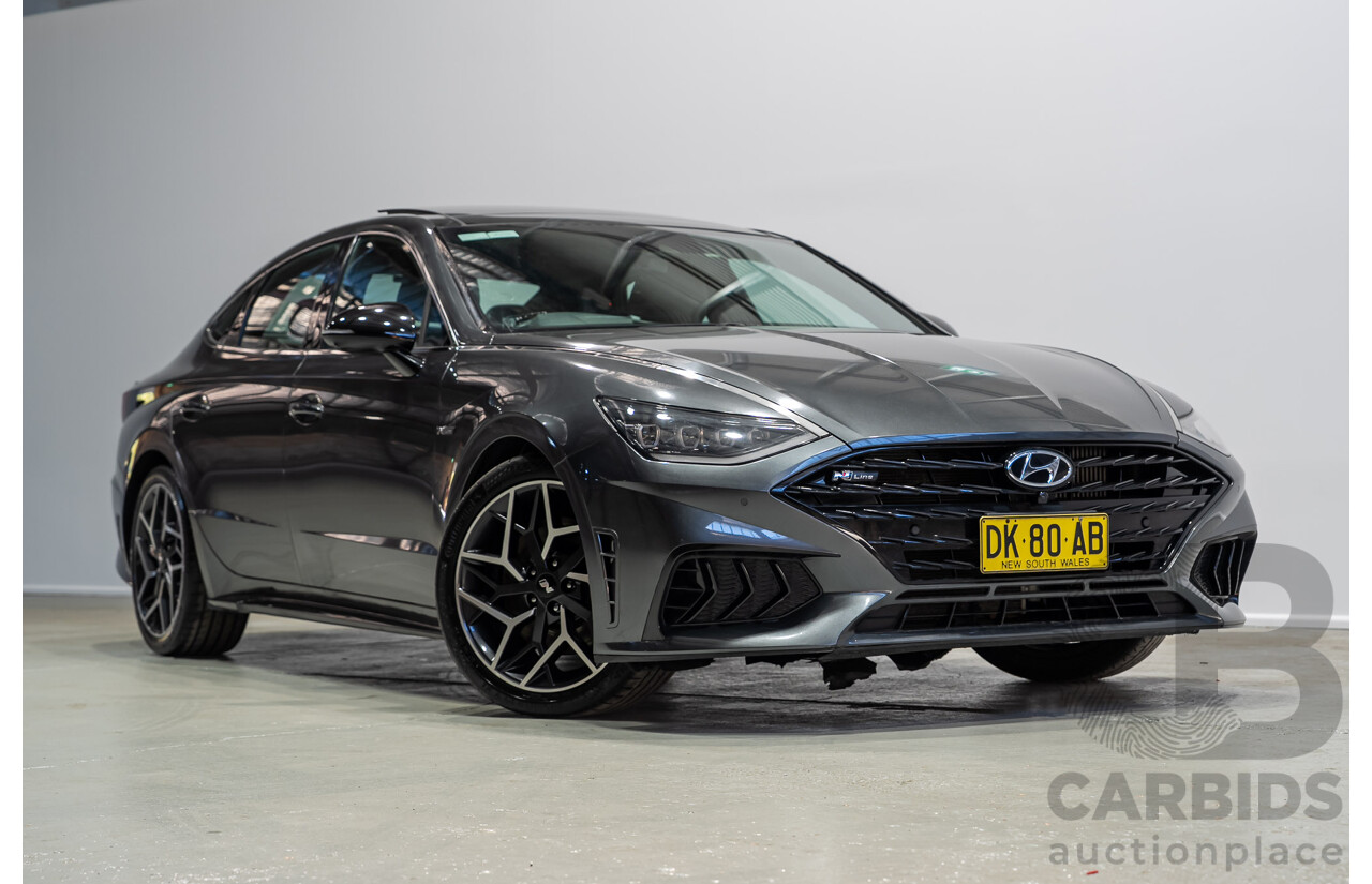 01/2022 Hyundai Sonata N Line DN8.V1 MY22 4d Sedan Grey Turbo 2.5L
