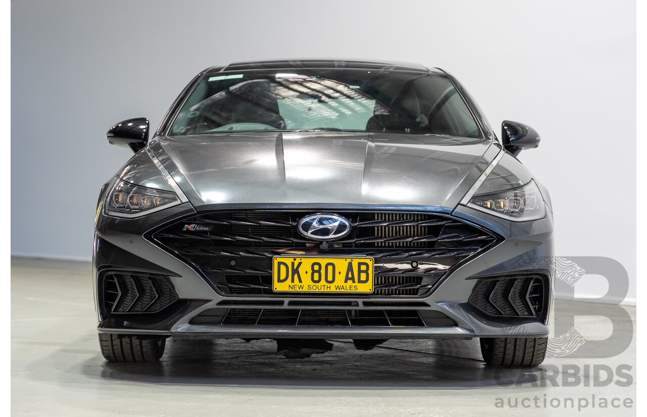 01/2022 Hyundai Sonata N Line DN8.V1 MY22 4d Sedan Grey Turbo 2.5L