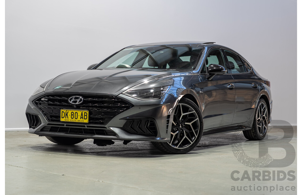 01/2022 Hyundai Sonata N Line DN8.V1 MY22 4d Sedan Grey Turbo 2.5L