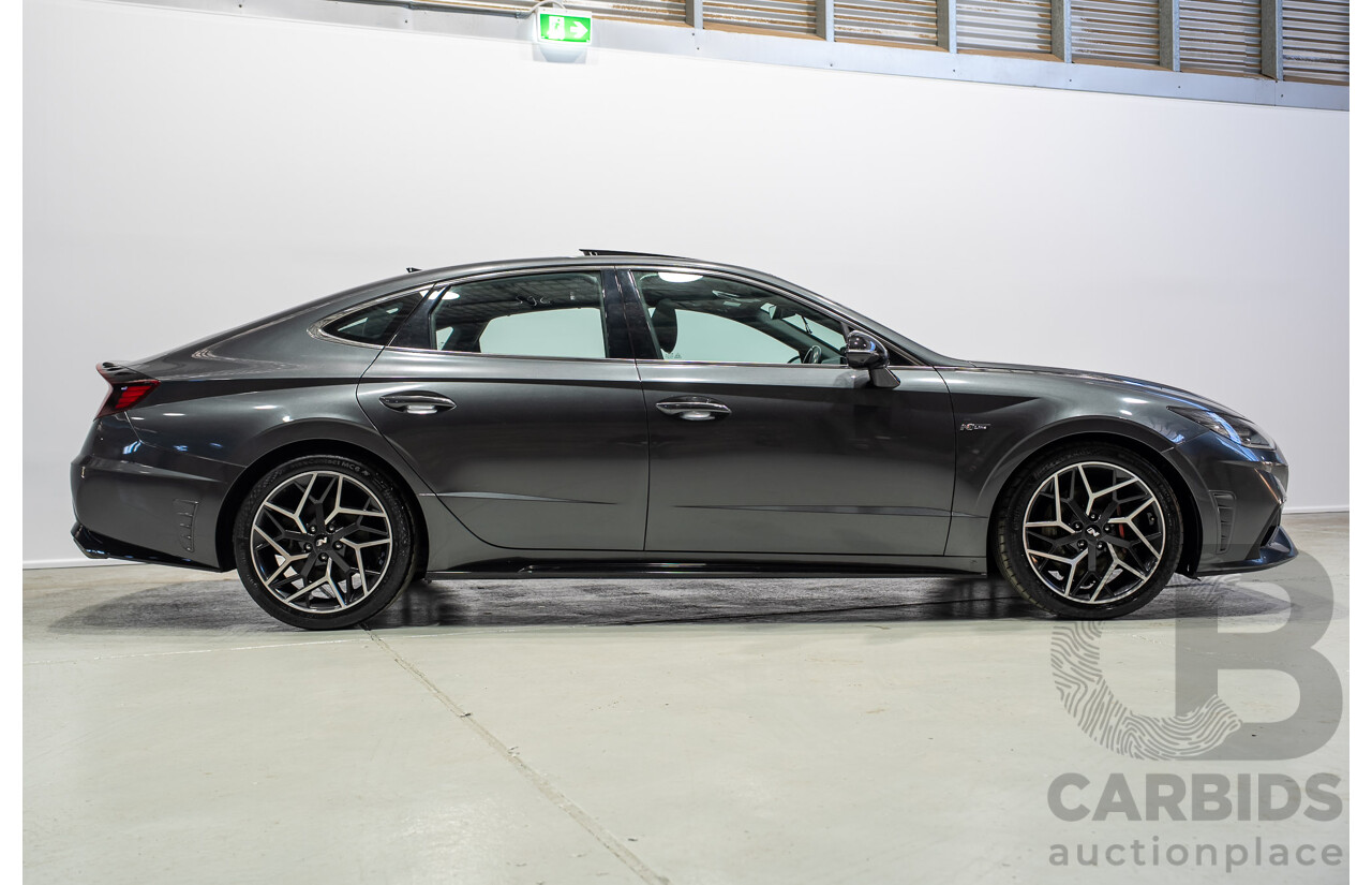 01/2022 Hyundai Sonata N Line DN8.V1 MY22 4d Sedan Grey Turbo 2.5L