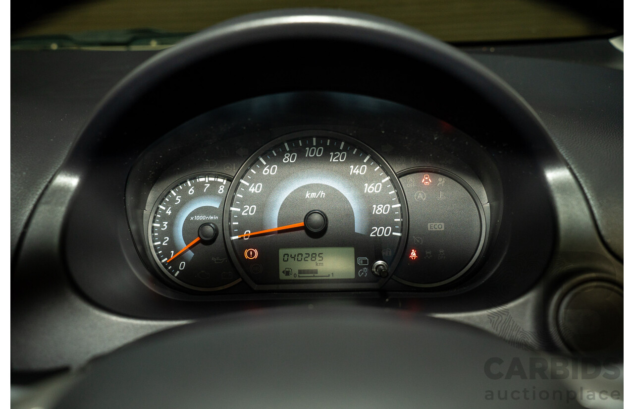 02/2014 Mitsubishi Mirage ES LA 5d Hatchback Maroon 1.2L