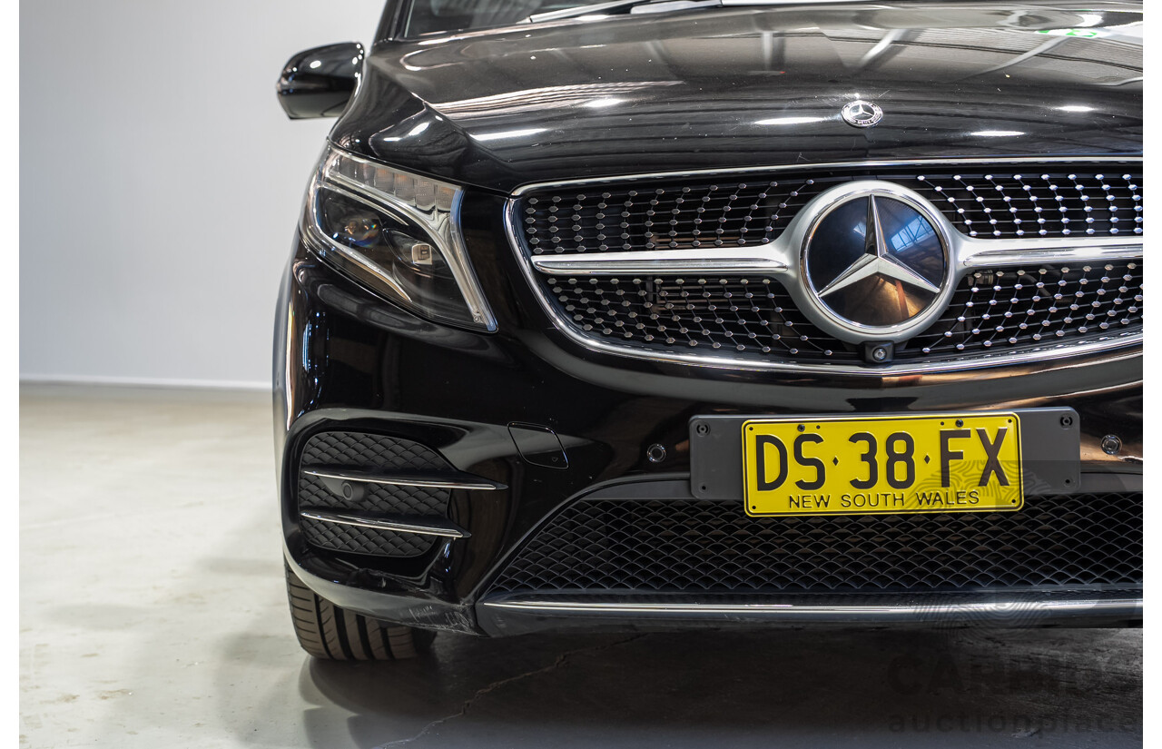 11/2019 Mercedes-Benz V 250d MWB 447 MY20 5d Wagon Black Twin-turbo Diesel 2.1L