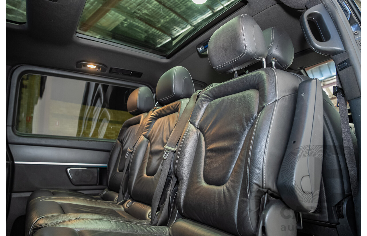 11/2019 Mercedes-Benz V 250d MWB 447 MY20 5d Wagon Black Twin-turbo Diesel 2.1L