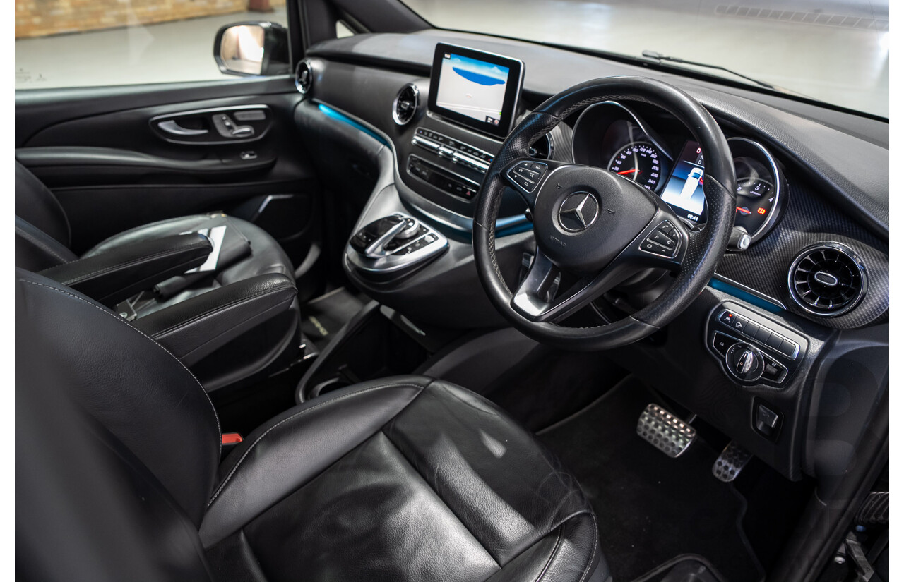 11/2019 Mercedes-Benz V 250d MWB 447 MY20 5d Wagon Black Twin-turbo Diesel 2.1L