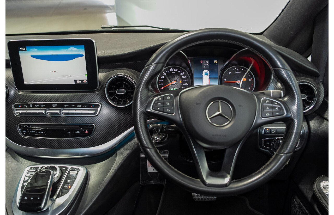 11/2019 Mercedes-Benz V 250d MWB 447 MY20 5d Wagon Black Twin-turbo Diesel 2.1L