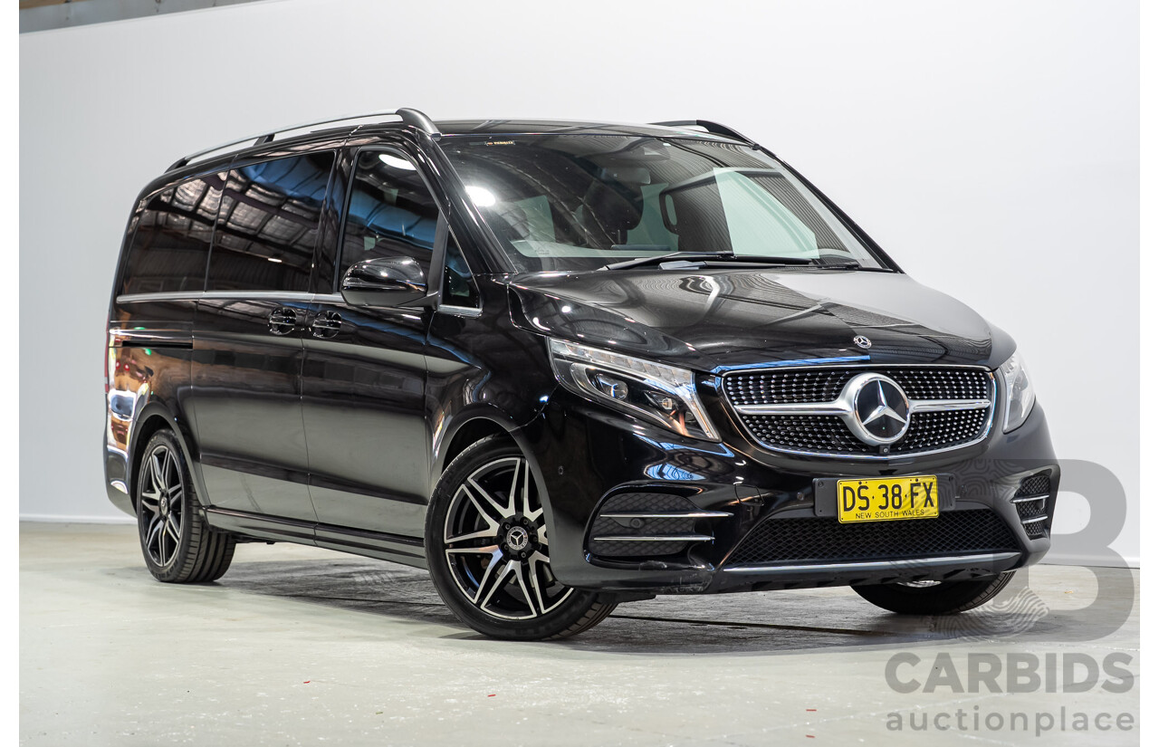 11/2019 Mercedes-Benz V 250d MWB 447 MY20 5d Wagon Black Twin-turbo Diesel 2.1L
