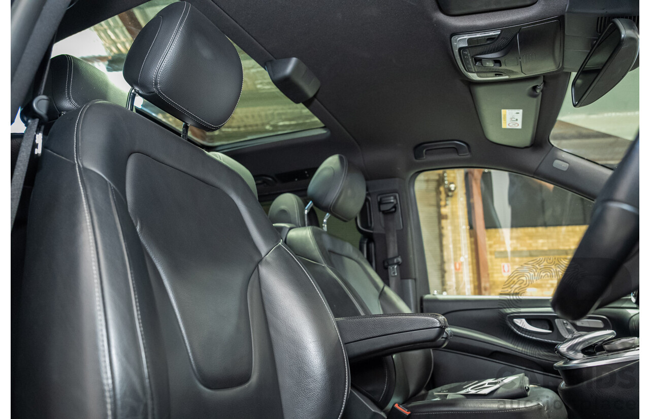 11/2019 Mercedes-Benz V 250d MWB 447 MY20 5d Wagon Black Twin-turbo Diesel 2.1L