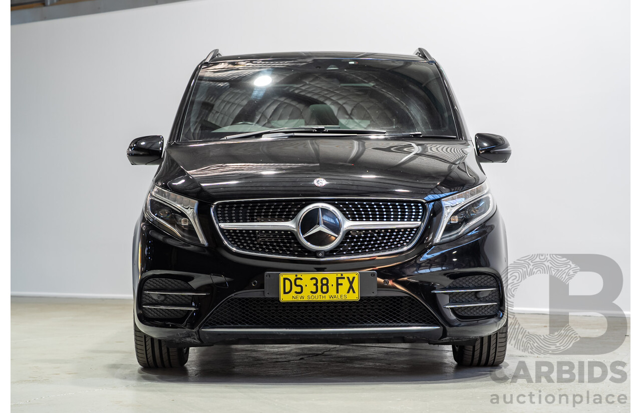 11/2019 Mercedes-Benz V 250d MWB 447 MY20 5d Wagon Black Twin-turbo Diesel 2.1L