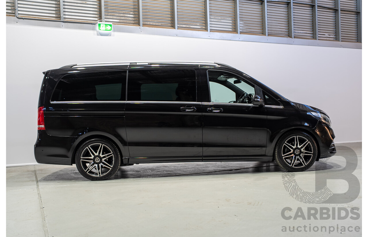 11/2019 Mercedes-Benz V 250d MWB 447 MY20 5d Wagon Black Twin-turbo Diesel 2.1L