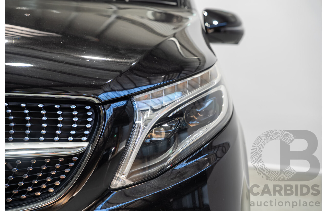 11/2019 Mercedes-Benz V 250d MWB 447 MY20 5d Wagon Black Twin-turbo Diesel 2.1L