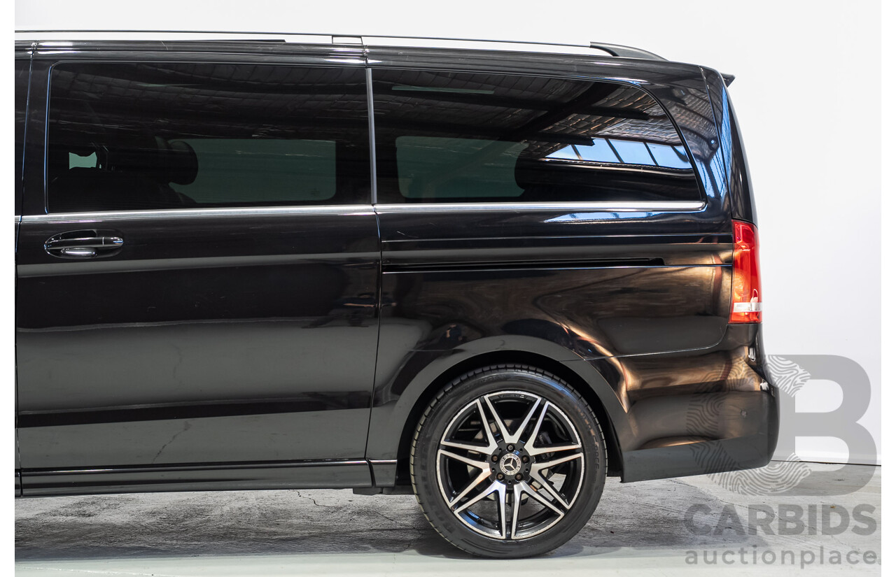 11/2019 Mercedes-Benz V 250d MWB 447 MY20 5d Wagon Black Twin-turbo Diesel 2.1L