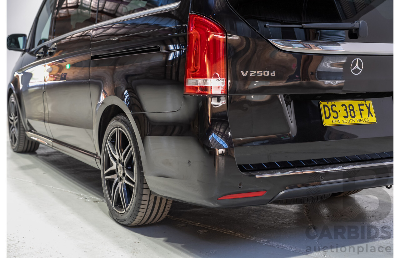 11/2019 Mercedes-Benz V 250d MWB 447 MY20 5d Wagon Black Twin-turbo Diesel 2.1L