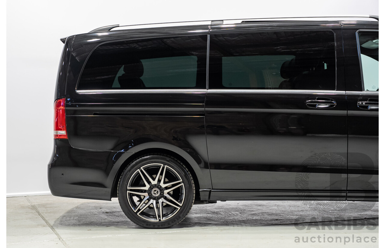 11/2019 Mercedes-Benz V 250d MWB 447 MY20 5d Wagon Black Twin-turbo Diesel 2.1L