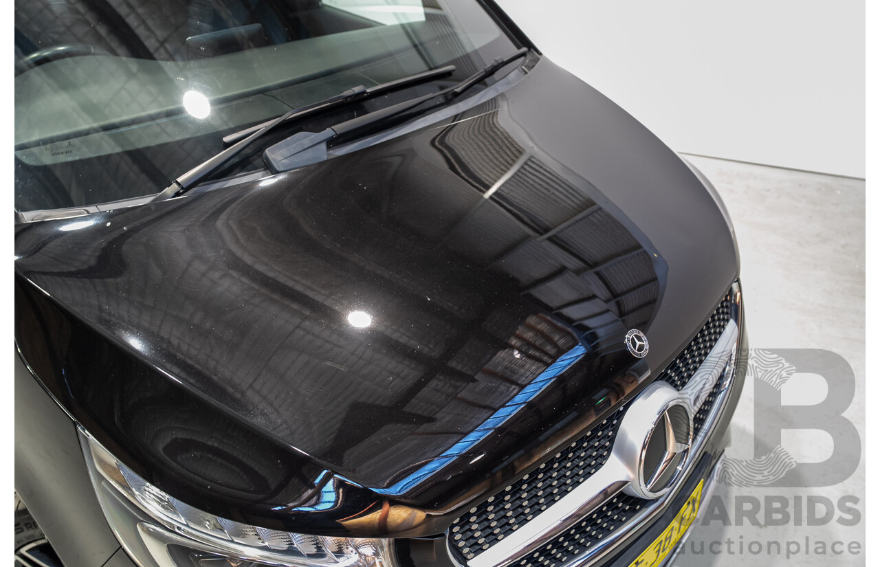 11/2019 Mercedes-Benz V 250d MWB 447 MY20 5d Wagon Black Twin-turbo Diesel 2.1L