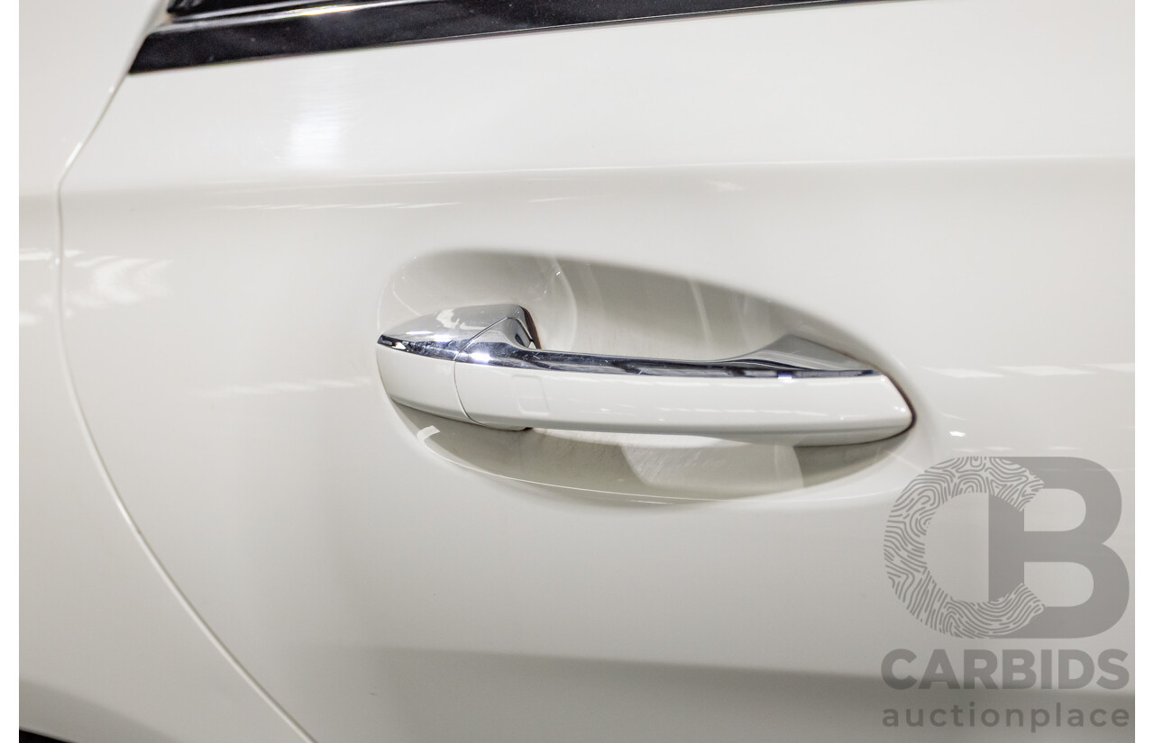 7/2015 Mercedes-Benz CLA 45 AMG (AWD) 117 MY15 4d Coupe Cirrus White Turbo 2.0L