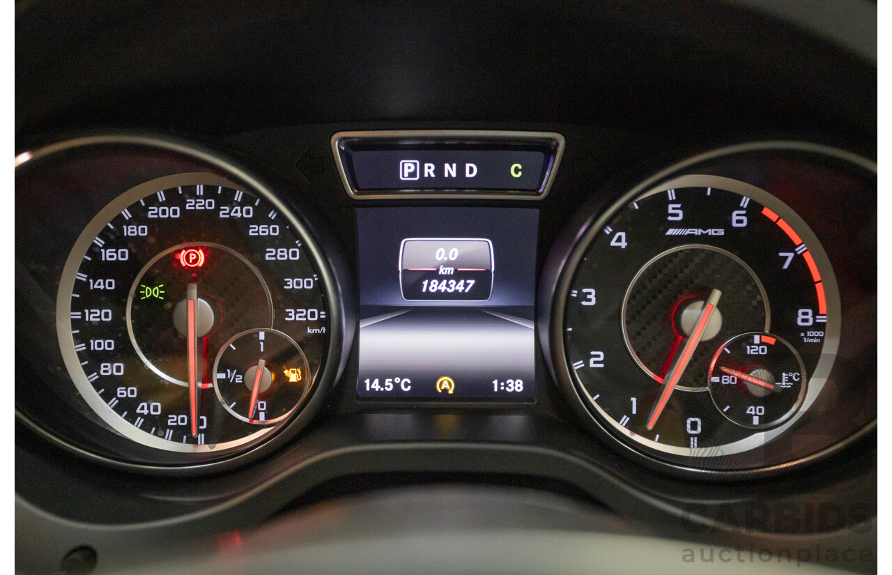 7/2015 Mercedes-Benz CLA 45 AMG (AWD) 117 MY15 4d Coupe Cirrus White Turbo 2.0L