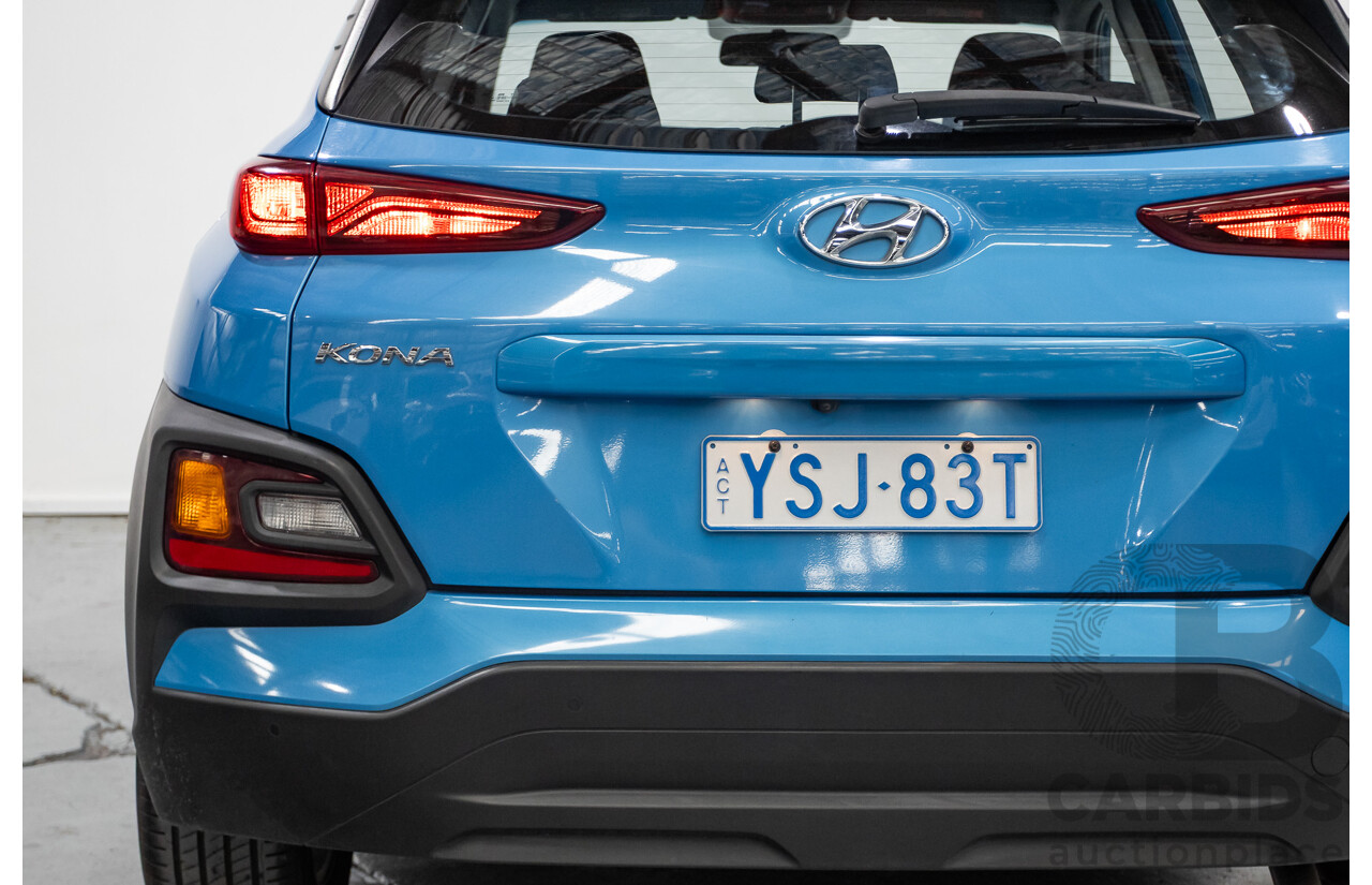 3/2019 Hyundai Kona Active OS.2 MY19 4d Wagon Blue Lagoon Metallic 2.0L