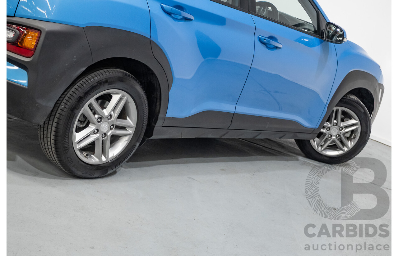 3/2019 Hyundai Kona Active OS.2 MY19 4d Wagon Blue Lagoon Metallic 2.0L