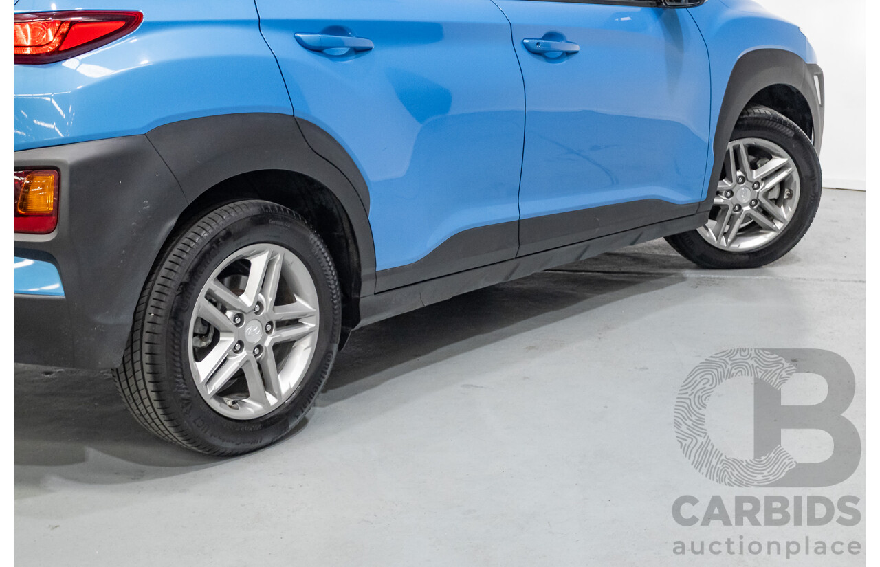 3/2019 Hyundai Kona Active OS.2 MY19 4d Wagon Blue Lagoon Metallic 2.0L