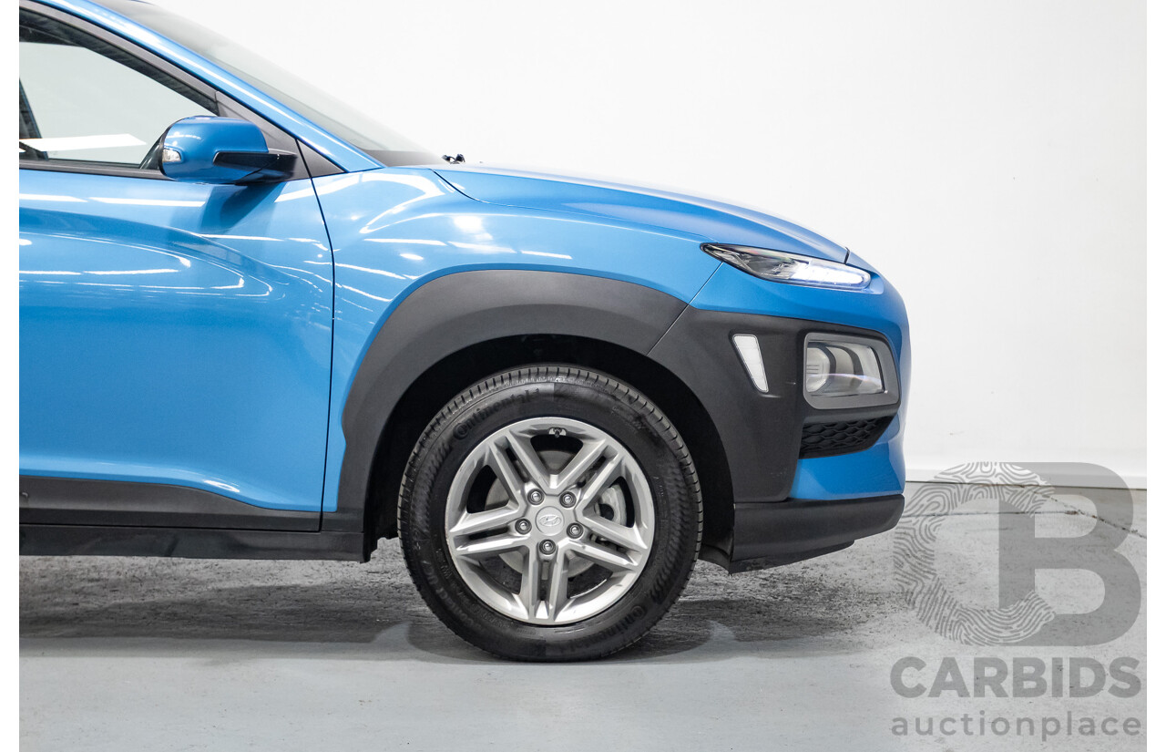 3/2019 Hyundai Kona Active OS.2 MY19 4d Wagon Blue Lagoon Metallic 2.0L