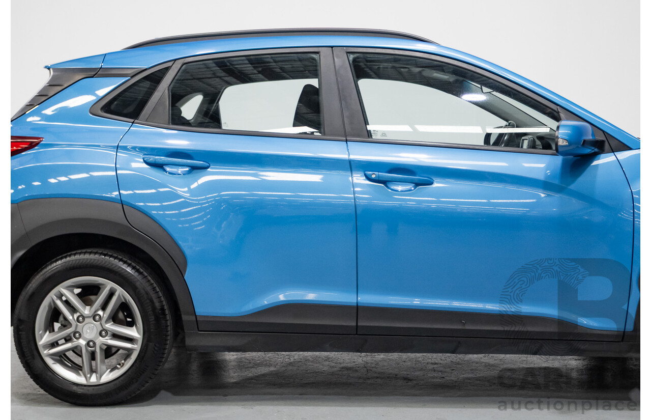 3/2019 Hyundai Kona Active OS.2 MY19 4d Wagon Blue Lagoon Metallic 2.0L