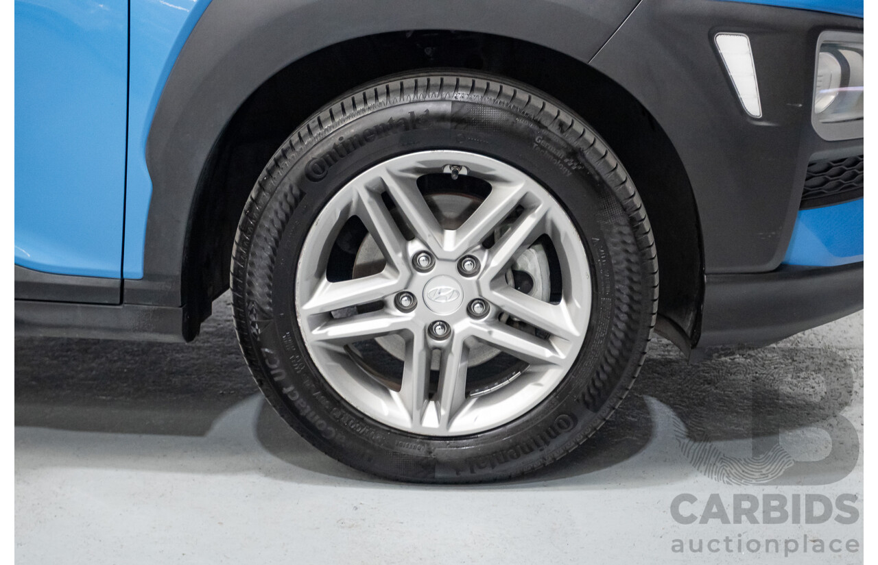 3/2019 Hyundai Kona Active OS.2 MY19 4d Wagon Blue Lagoon Metallic 2.0L