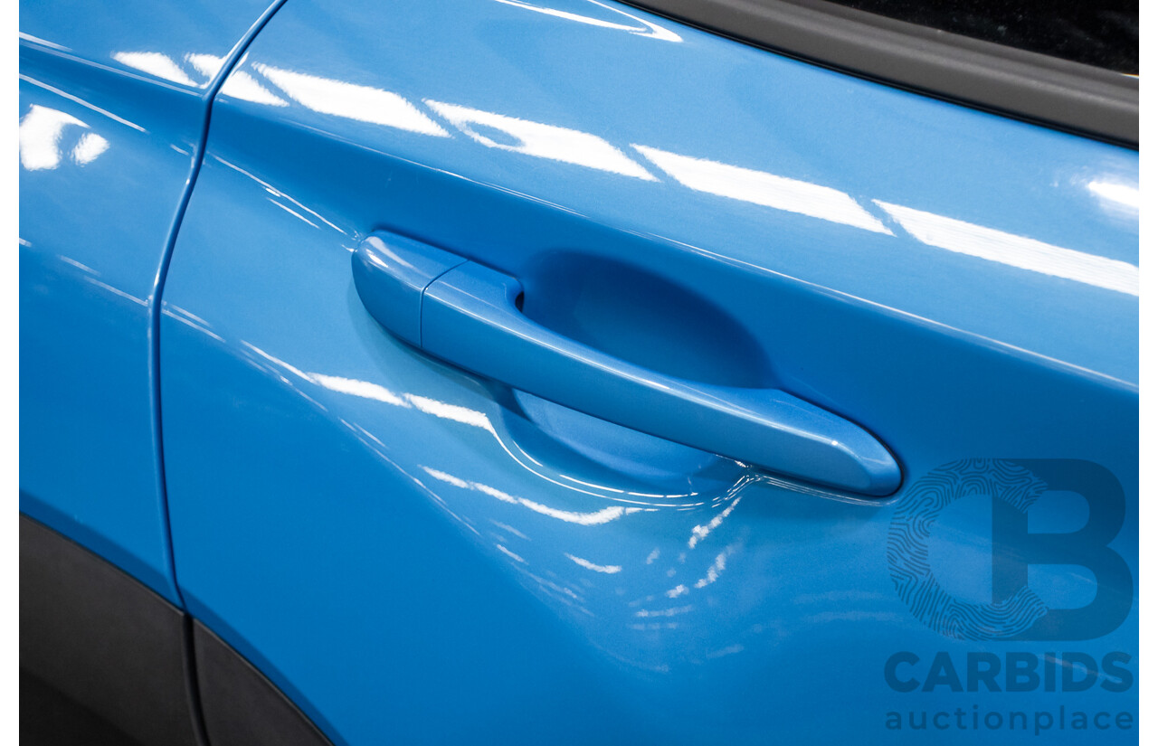 3/2019 Hyundai Kona Active OS.2 MY19 4d Wagon Blue Lagoon Metallic 2.0L