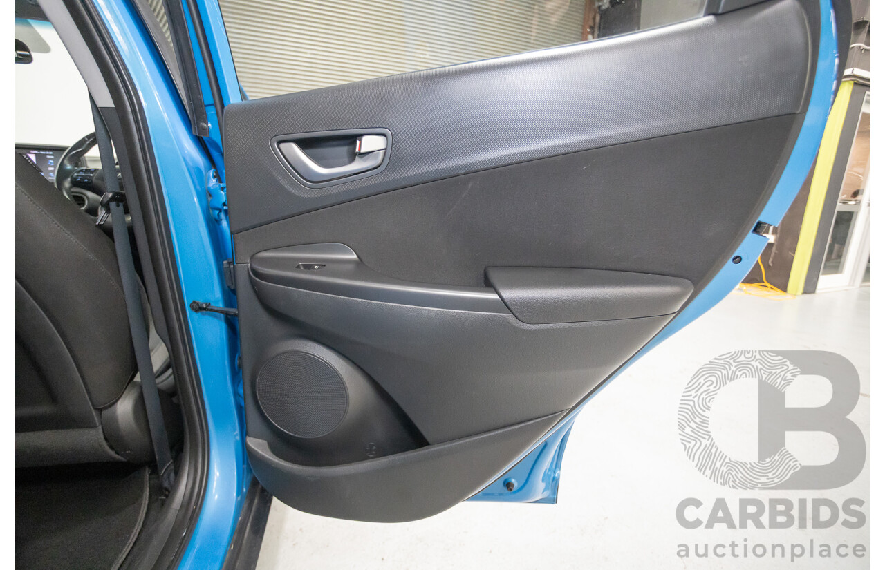 3/2019 Hyundai Kona Active OS.2 MY19 4d Wagon Blue Lagoon Metallic 2.0L