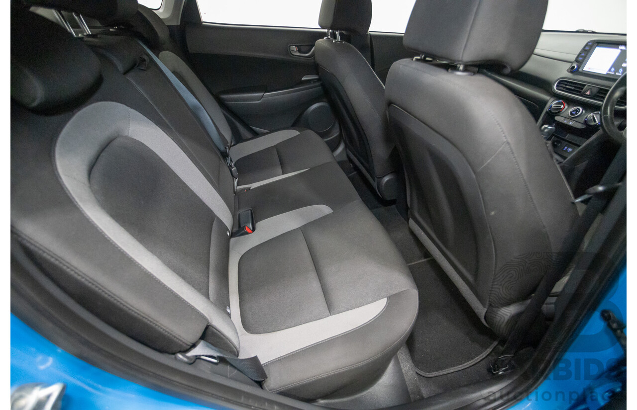 3/2019 Hyundai Kona Active OS.2 MY19 4d Wagon Blue Lagoon Metallic 2.0L