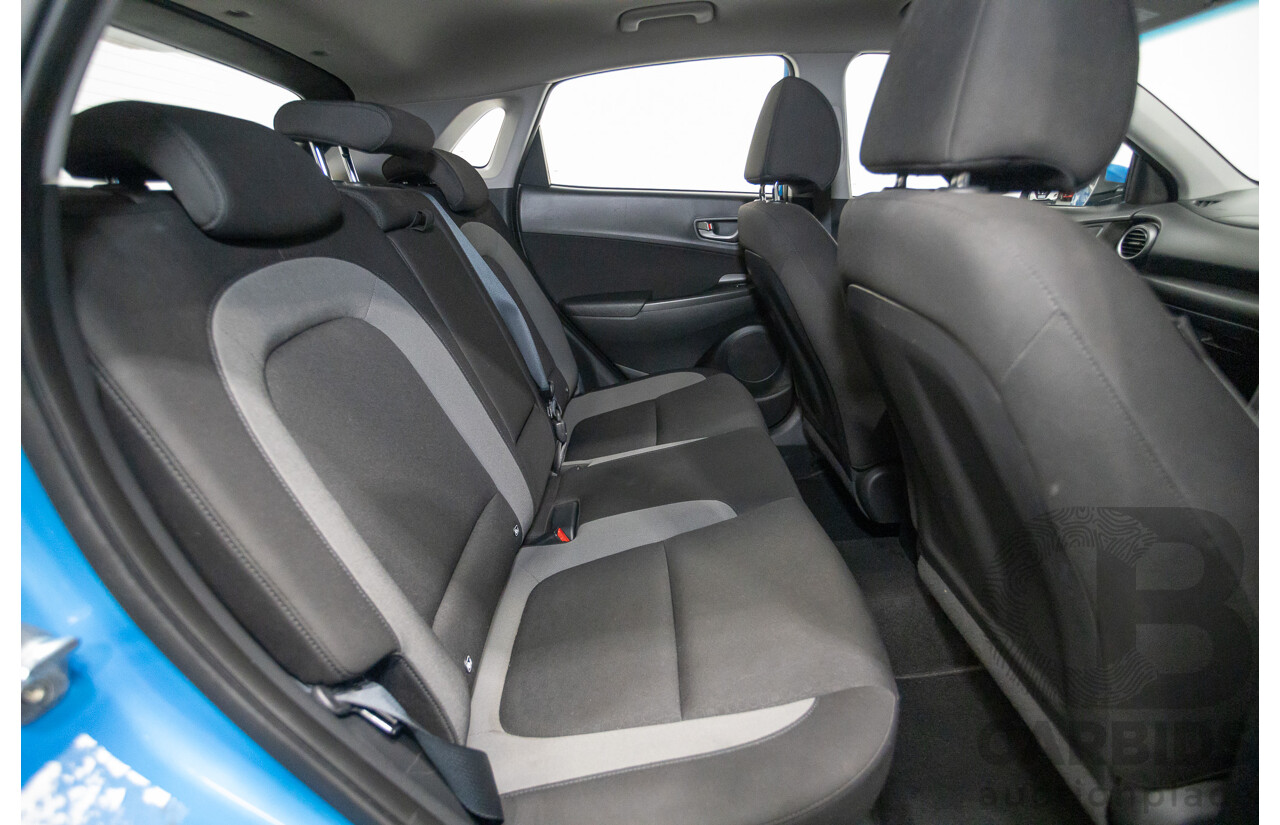 3/2019 Hyundai Kona Active OS.2 MY19 4d Wagon Blue Lagoon Metallic 2.0L