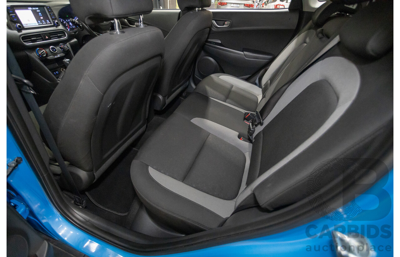 3/2019 Hyundai Kona Active OS.2 MY19 4d Wagon Blue Lagoon Metallic 2.0L