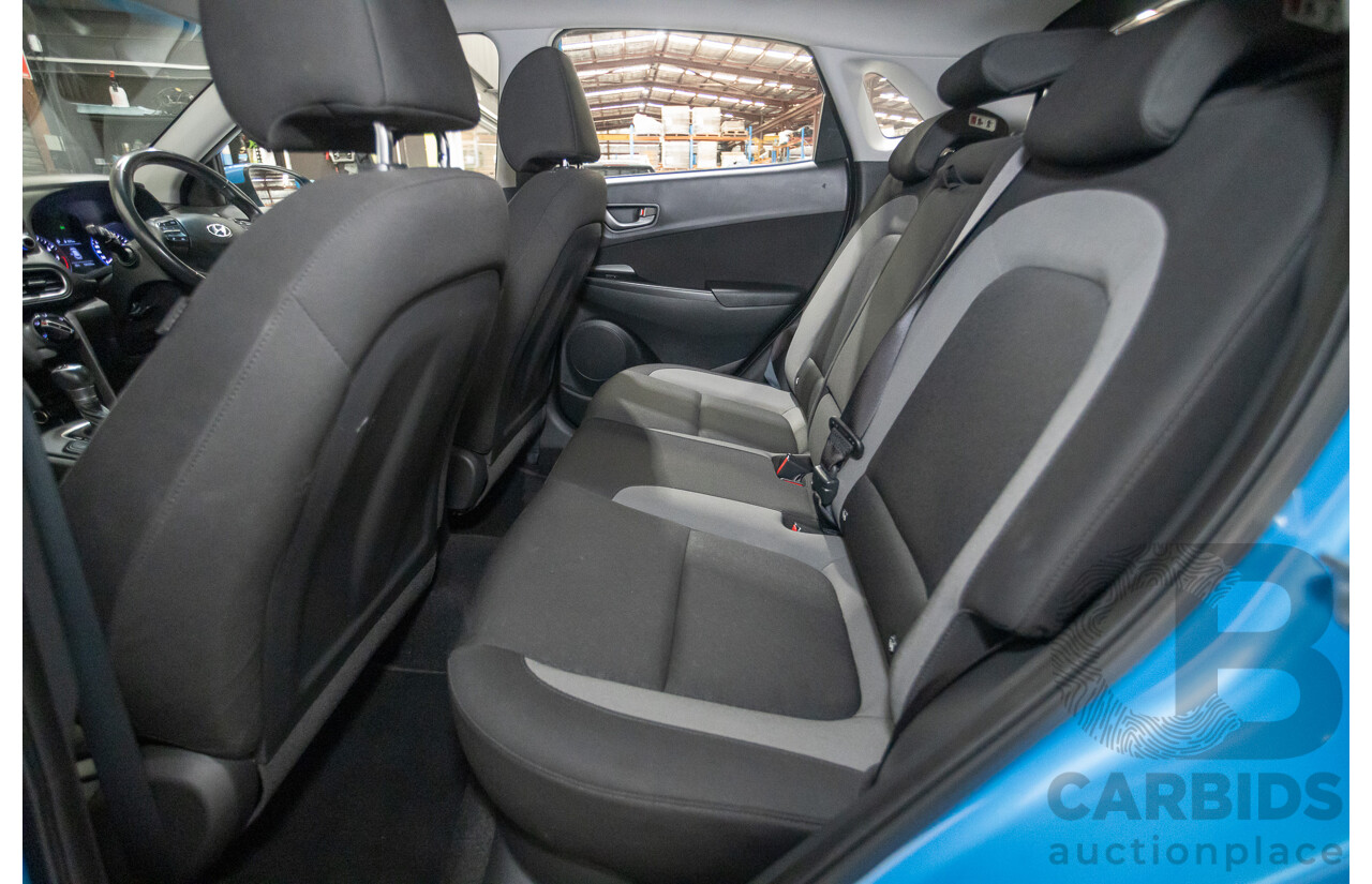 3/2019 Hyundai Kona Active OS.2 MY19 4d Wagon Blue Lagoon Metallic 2.0L