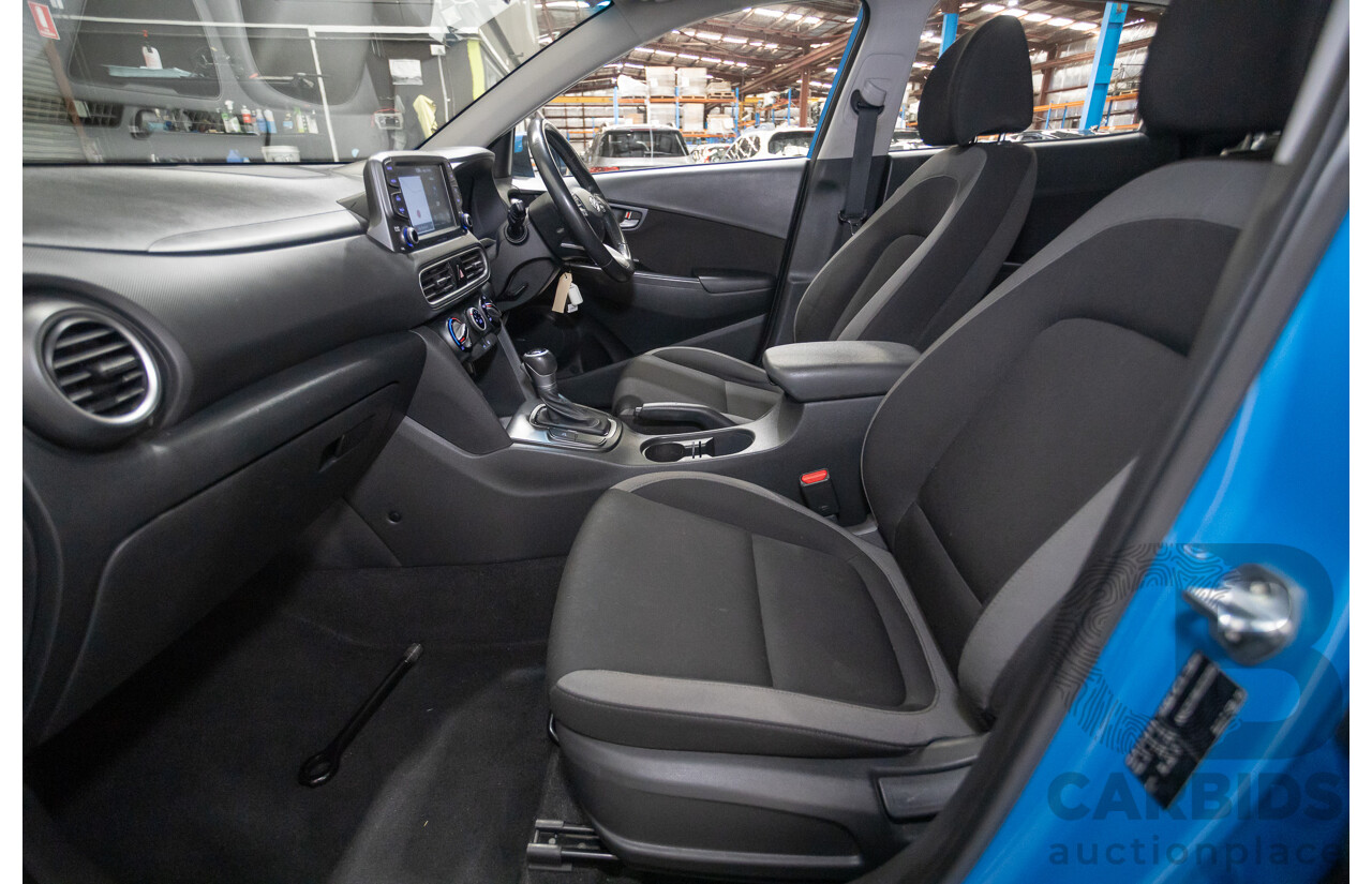 3/2019 Hyundai Kona Active OS.2 MY19 4d Wagon Blue Lagoon Metallic 2.0L