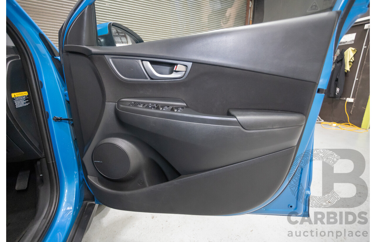 3/2019 Hyundai Kona Active OS.2 MY19 4d Wagon Blue Lagoon Metallic 2.0L