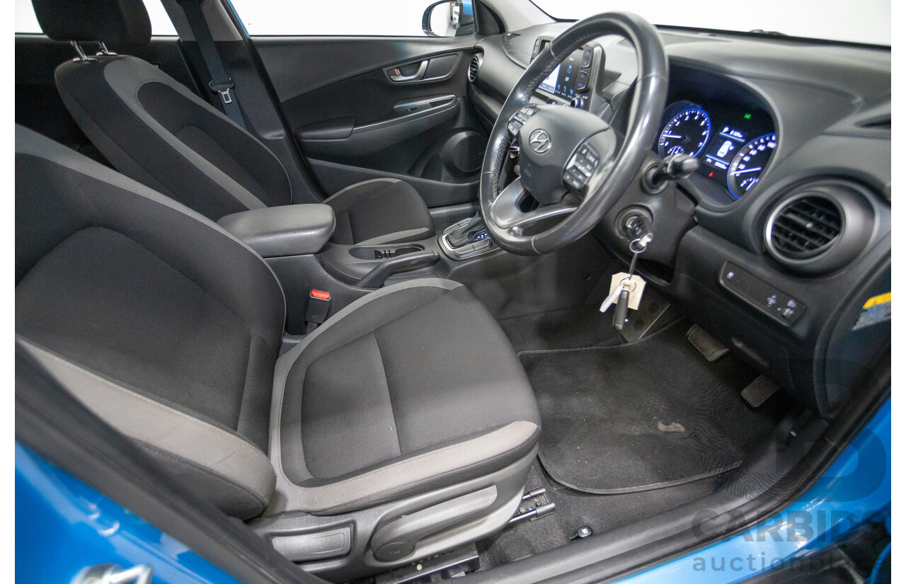 3/2019 Hyundai Kona Active OS.2 MY19 4d Wagon Blue Lagoon Metallic 2.0L
