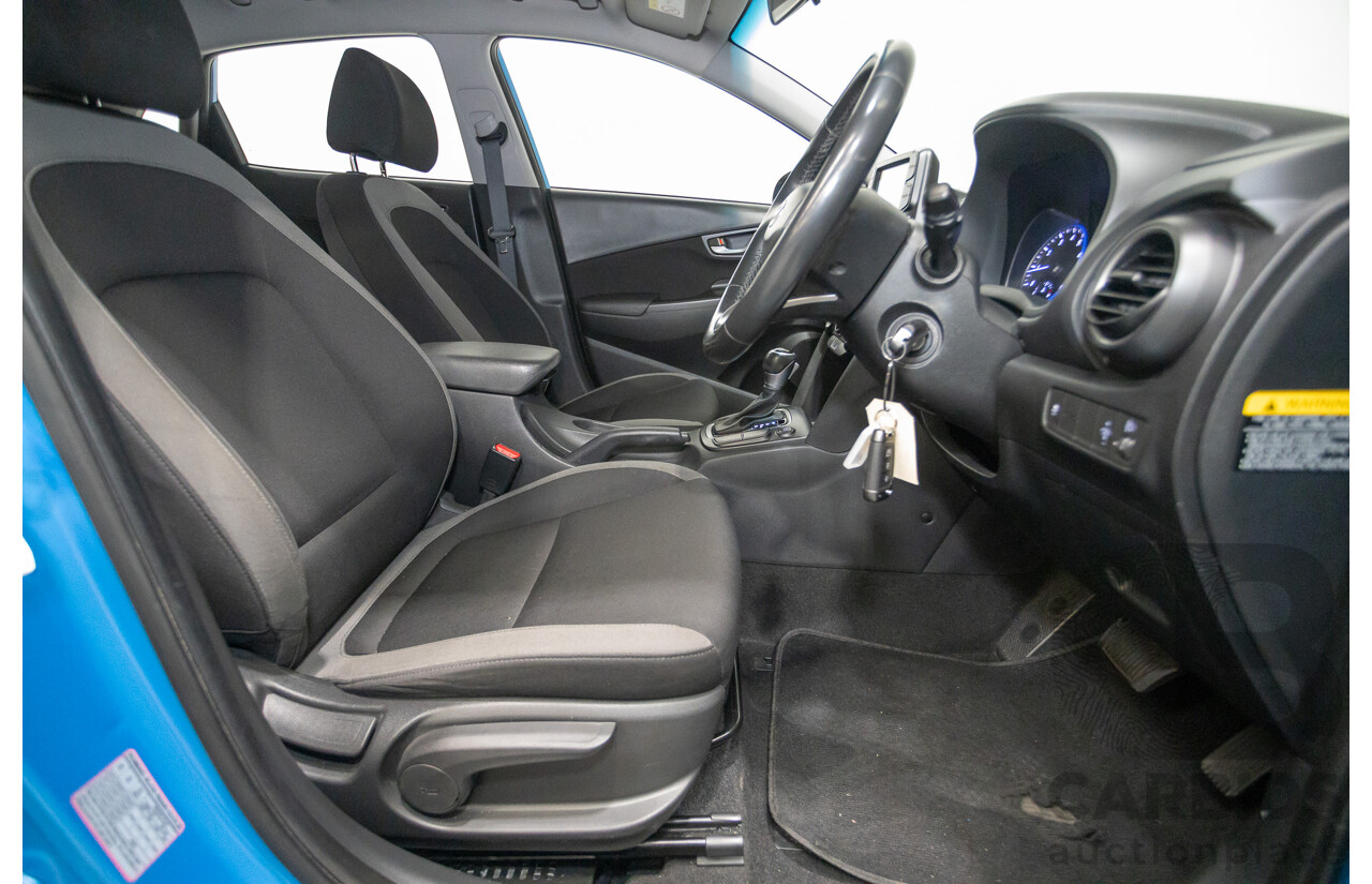 3/2019 Hyundai Kona Active OS.2 MY19 4d Wagon Blue Lagoon Metallic 2.0L