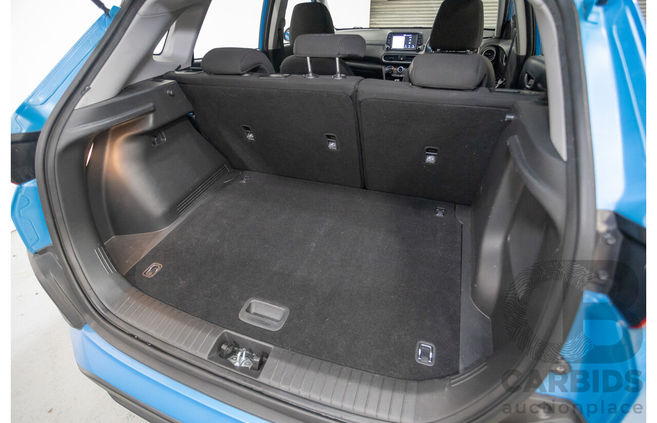 3/2019 Hyundai Kona Active OS.2 MY19 4d Wagon Blue Lagoon Metallic 2.0L