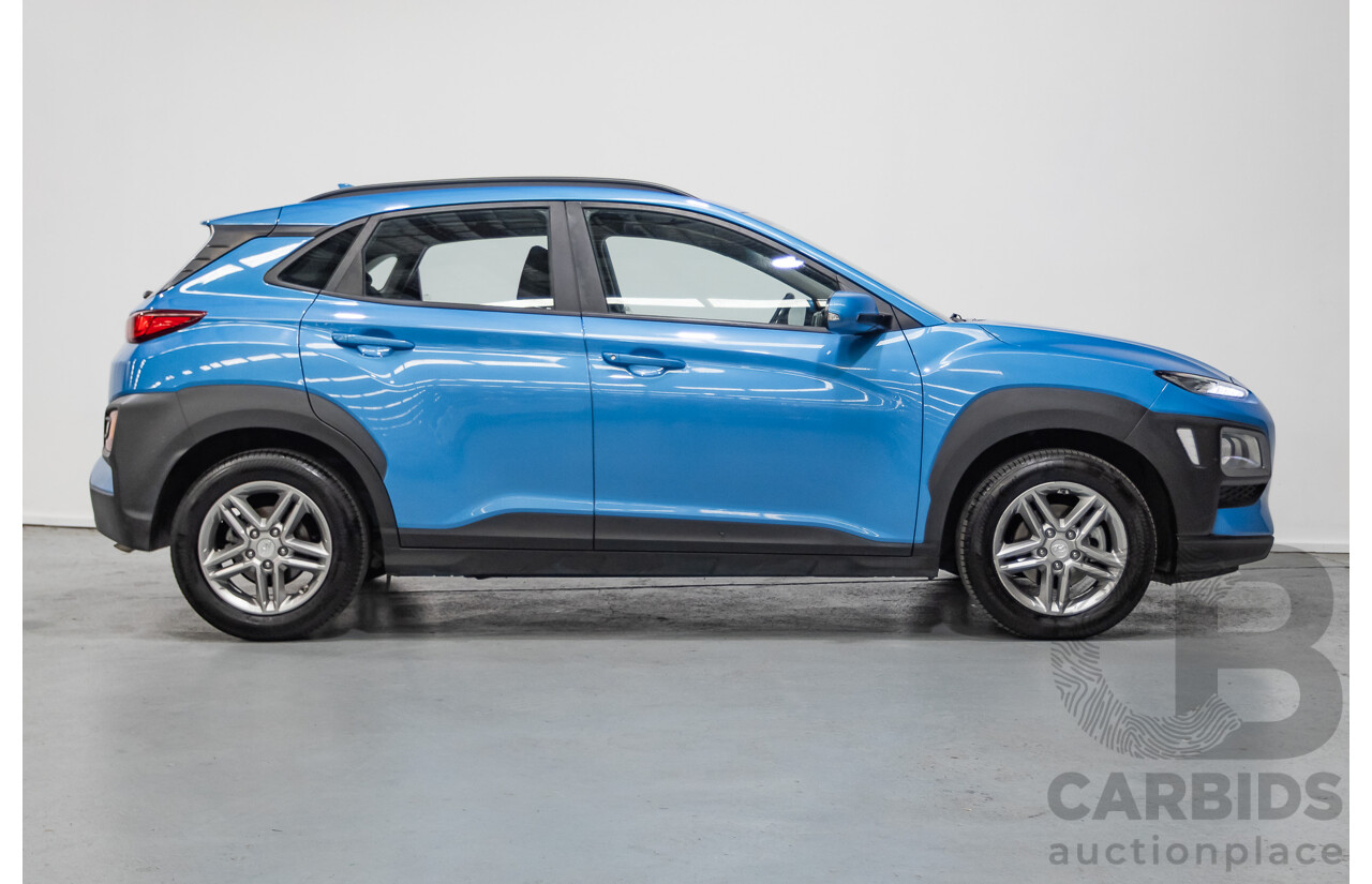 3/2019 Hyundai Kona Active OS.2 MY19 4d Wagon Blue Lagoon Metallic 2.0L