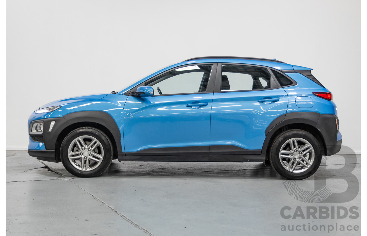 3/2019 Hyundai Kona Active OS.2 MY19 4d Wagon Blue Lagoon Metallic 2.0L