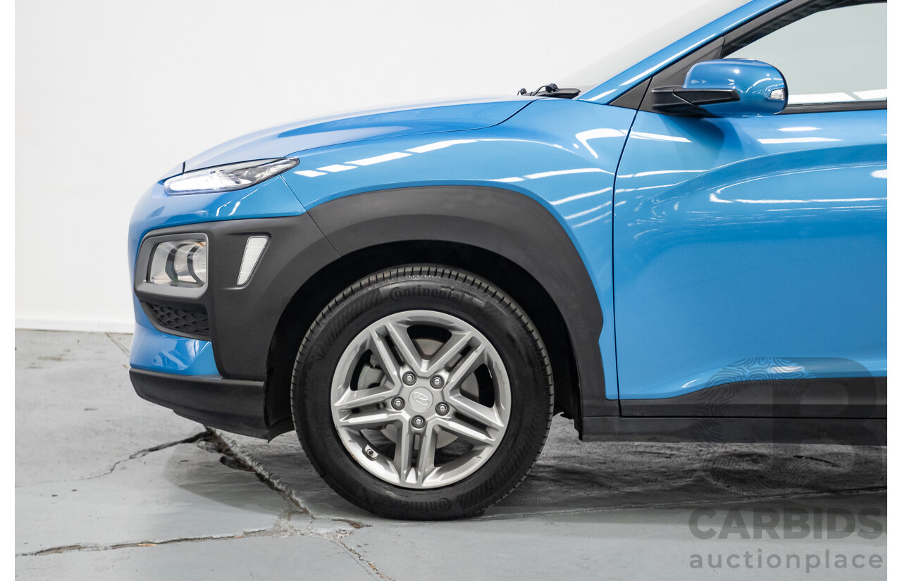 3/2019 Hyundai Kona Active OS.2 MY19 4d Wagon Blue Lagoon Metallic 2.0L
