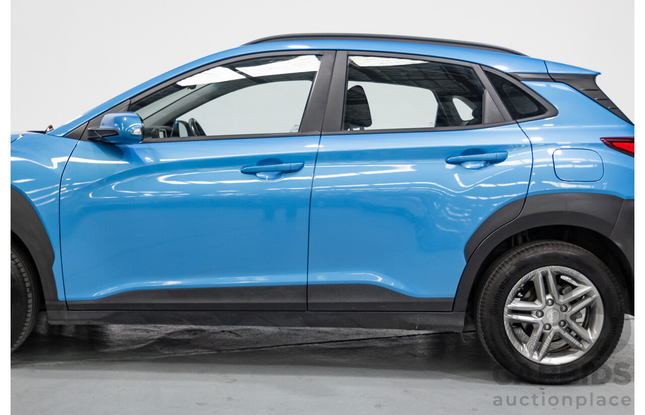 3/2019 Hyundai Kona Active OS.2 MY19 4d Wagon Blue Lagoon Metallic 2.0L