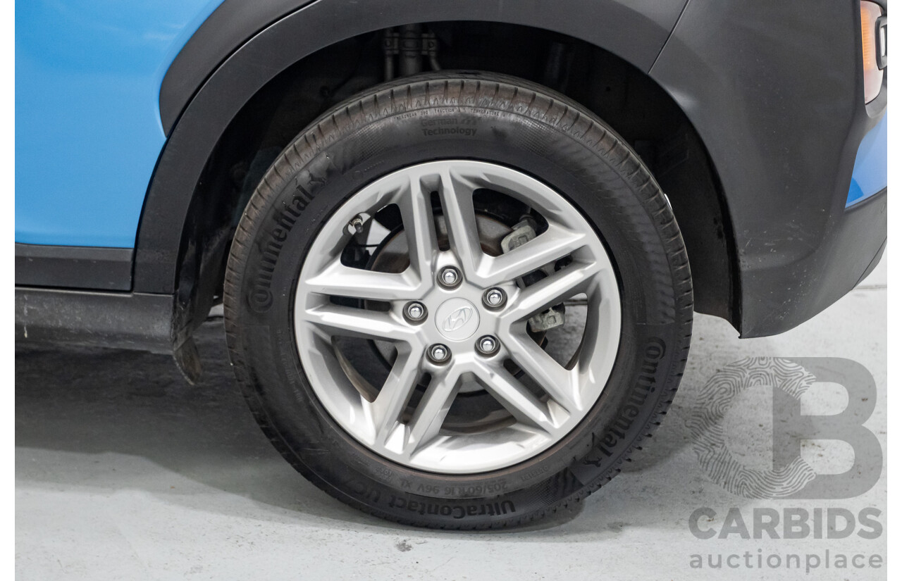 3/2019 Hyundai Kona Active OS.2 MY19 4d Wagon Blue Lagoon Metallic 2.0L
