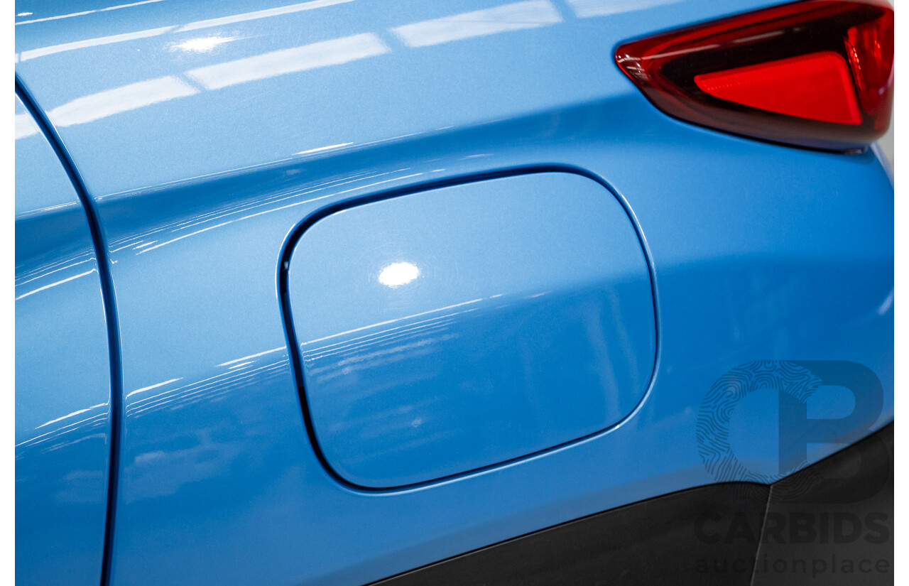 3/2019 Hyundai Kona Active OS.2 MY19 4d Wagon Blue Lagoon Metallic 2.0L